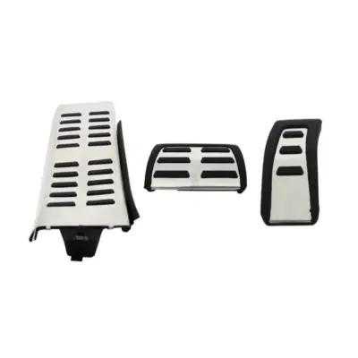 Pedaliera in Alluminio con Poggiapiede 3 Pezzi per Audi A4 B8 08-15 A5 Q5 A6 A7