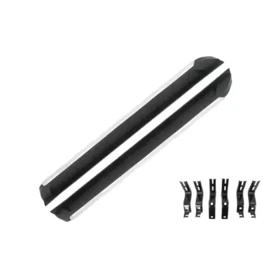 Pedane Laterali Anteriori per Ford Ranger T6 Doppio Cabin 2011-2020