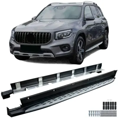 Pedane Laterali in Alluminio OE Look per Mercedes GLB X247 2019-2025