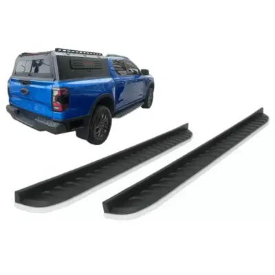 Pedane Laterali per Ford Ranger T6 Doppio Cabin 2011-2020