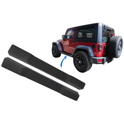 Pedane Laterali Retro Design per Jeep Wrangler Jk 2 Porte 2007-2017