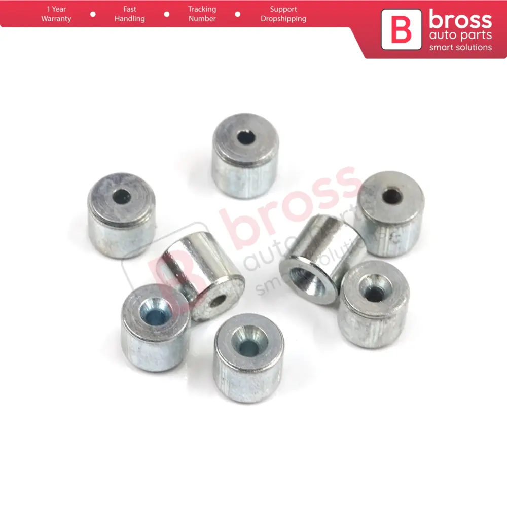 Perno Fermacavo Regolatore Alzacristallo 6x5.6/1.7 mm 100 Pezzi Universale