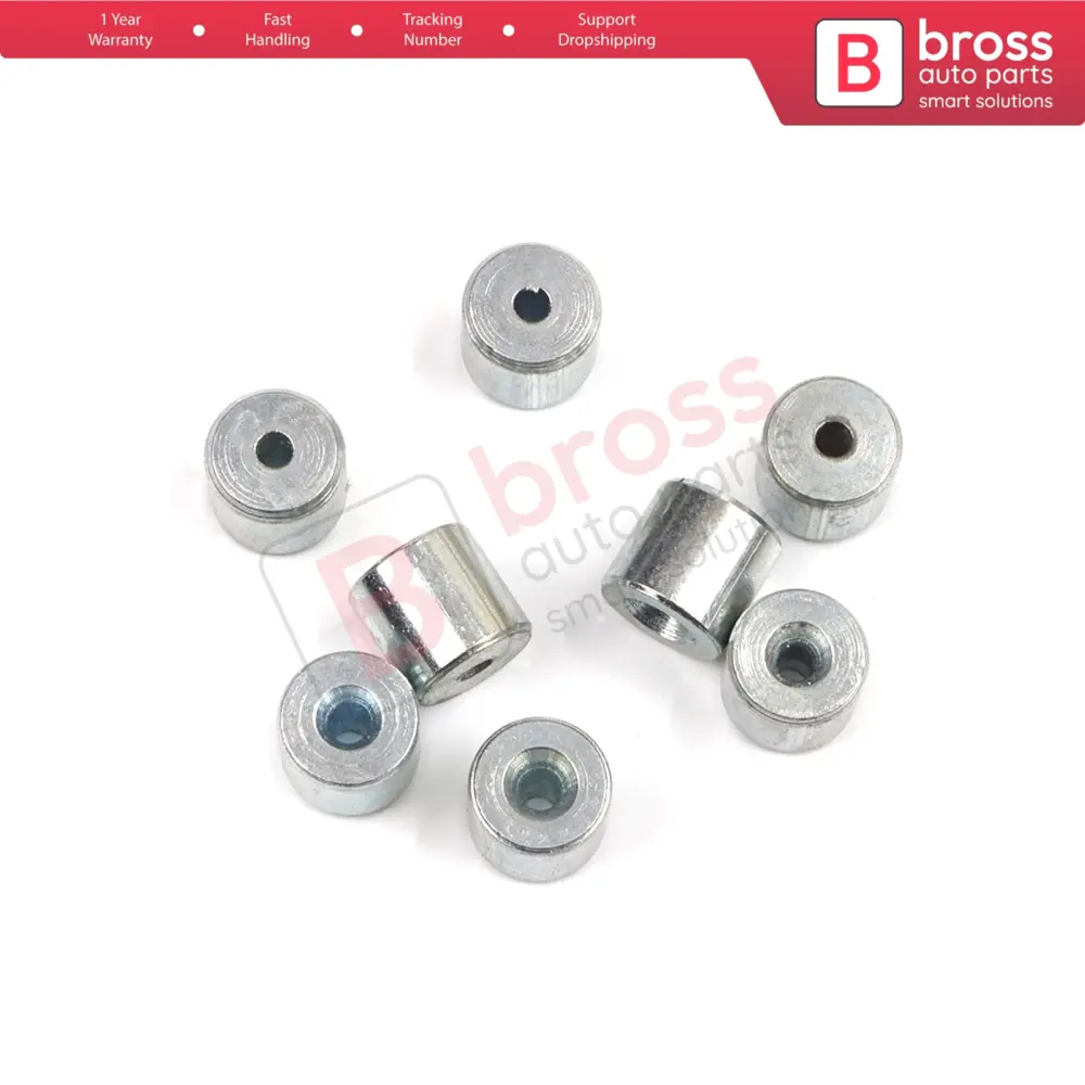 Perno Fermacavo Regolatore Alzacristallo 6x5.6/1.7 mm 100 Pezzi Universale