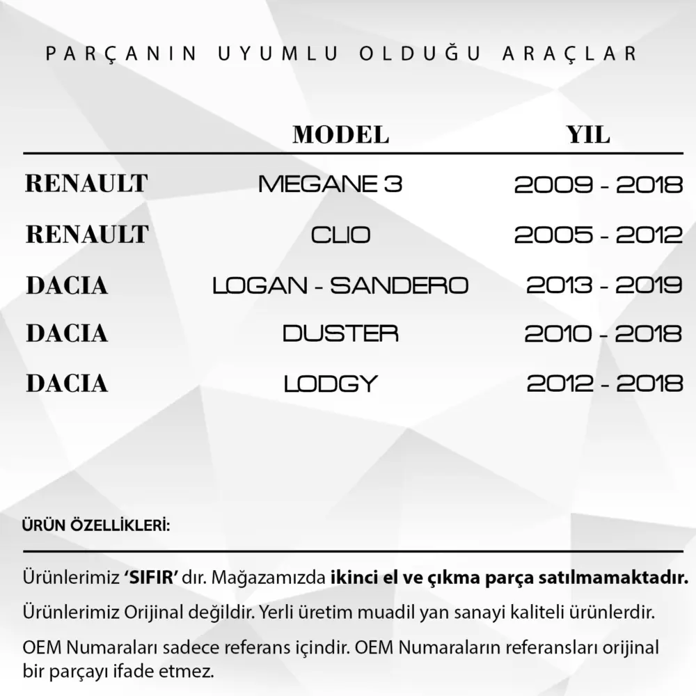 Perno Fissaggio Radiatore per Renault Clio, Dacia Duster