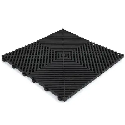 Piastrella Pavimento Garage Performance Nera 40x40 cm Universale