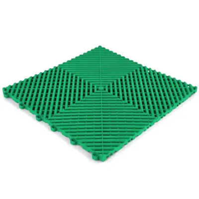 Piastrella Pavimento Garage Verde 40x40 cm Universale