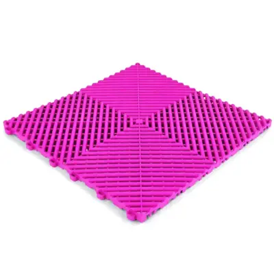 Piastrella Pavimento Rosa 40x40 cm Universale Garage Auto