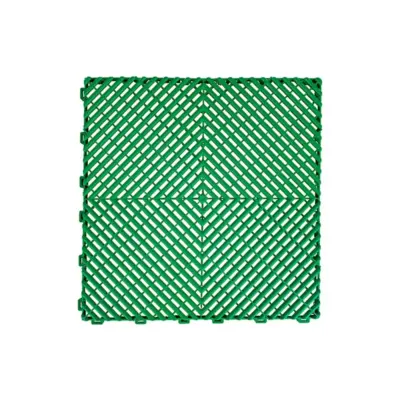 Piastrelle Modulari Pavimento Verde per Garage Officina Showroom 1 M²