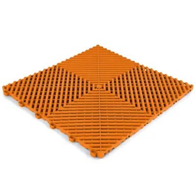 Piastrelle Pavimento 40x40cm Arancioni Universali per Garage e Officine
