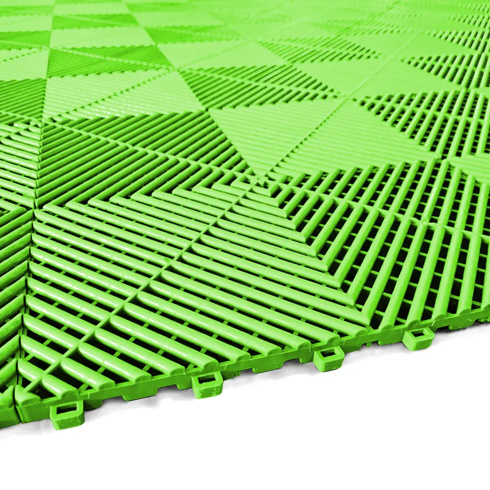 Piastrelle Pavimento 40x40cm Hell Verde Universale per Garage e Officina