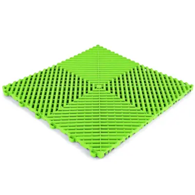 Piastrelle Pavimento 40x40cm Hell Verde Universale per Garage e Officina