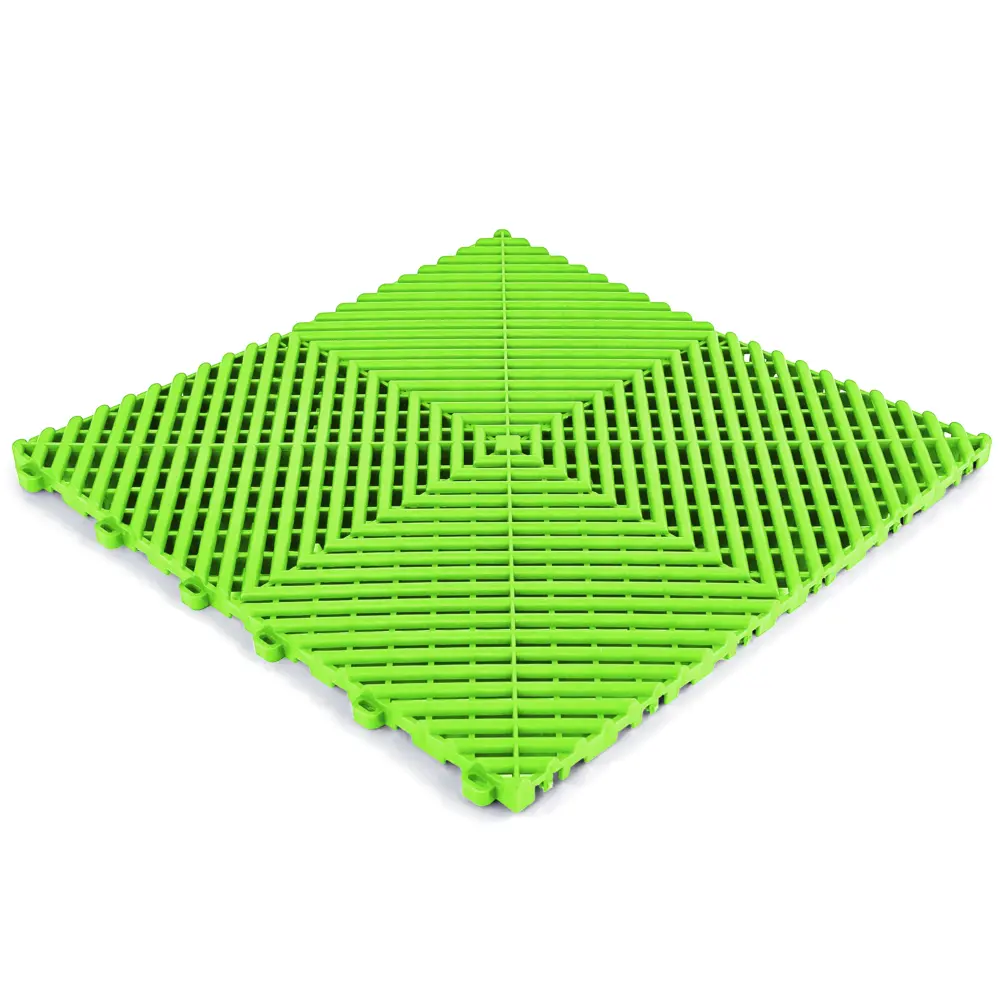 Piastrelle Pavimento 40x40cm Hell Verde Universale per Garage e Officina