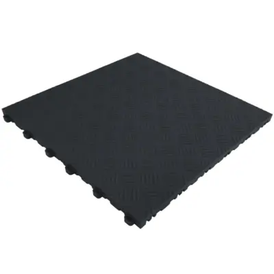 Piastrelle Pavimento 40x40cm Nere per Uso Universale, Resistenti e Facili