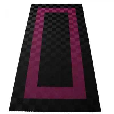 Piastrelle Pavimento Garage Performance 2,8x5,6m Nero Rosa SET3 Universale