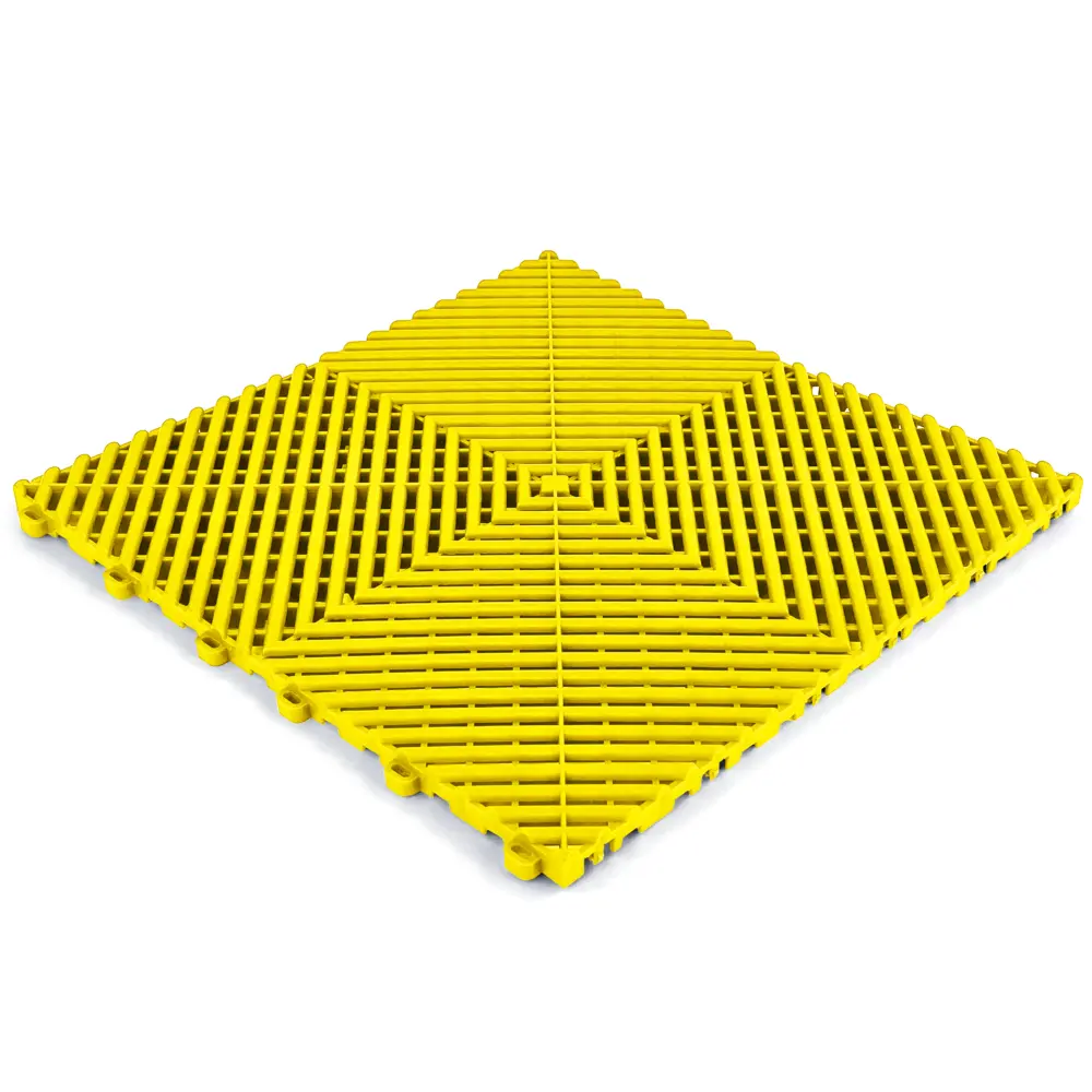 Piastrelle Pavimento Gialle 40x40cm per Uso Universale, Robuste e Facili