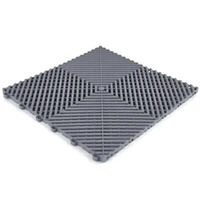 Piastrelle Pavimento Grigie 40x40cm Universali per Garage e Officine