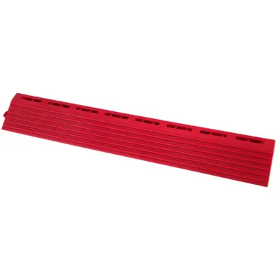 Piastrelle Pavimento Rampante Rosso Universale 40x40 cm per Garage e Officina