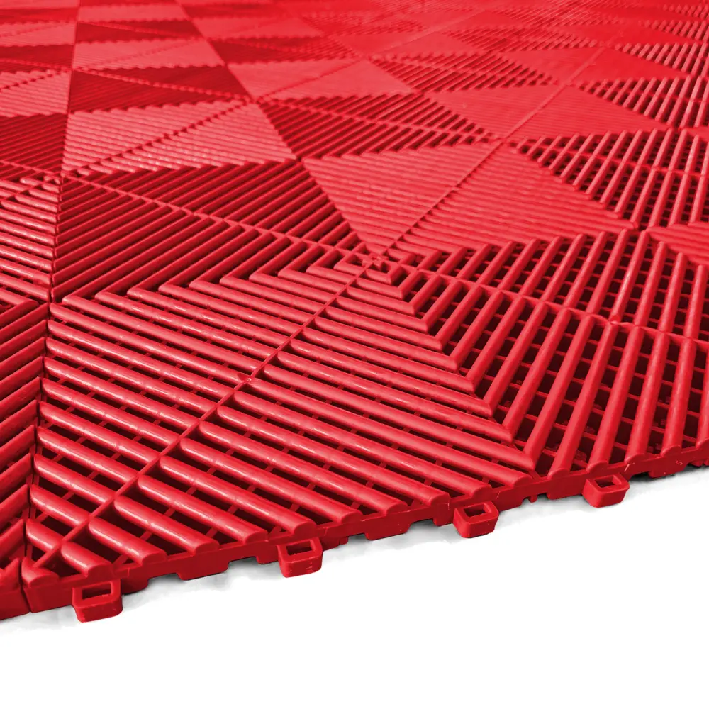 Piastrelle Pavimento Rosse 40x40cm per Uso Universale, Resistente e Facile