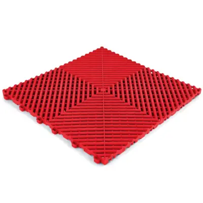 Piastrelle Pavimento Rosse 40x40cm per Uso Universale, Resistente e Facile