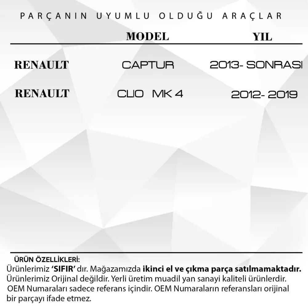 Pin Radiatore per Renault Clio 4 e Captur