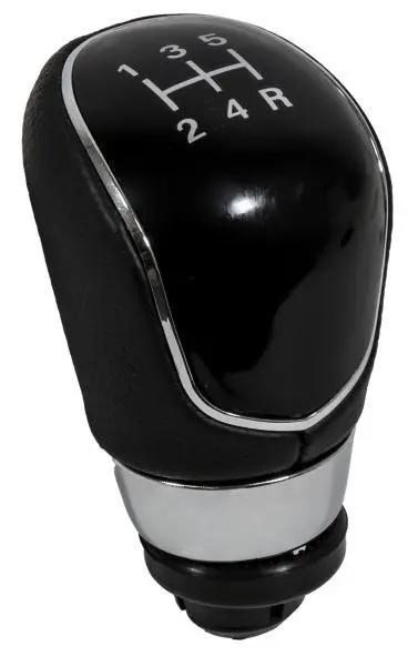 Pomello cambio 5 marce in plastica per Ford C-Max I 2007-2010, Focus 2007-2014