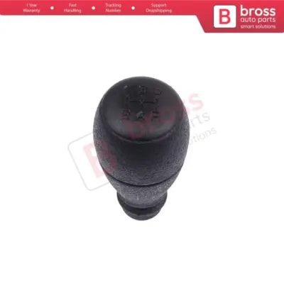 Pomello Cambio 5 Marce Nero per Citroën Berlingo Peugeot Partner MK1