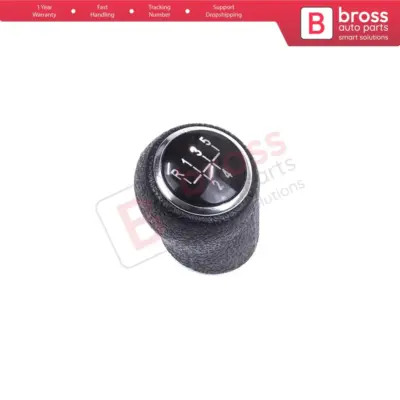 Pomello Cambio 5 Marce Nero per VW Transporter Multivan Caravelle T5 2003-2016