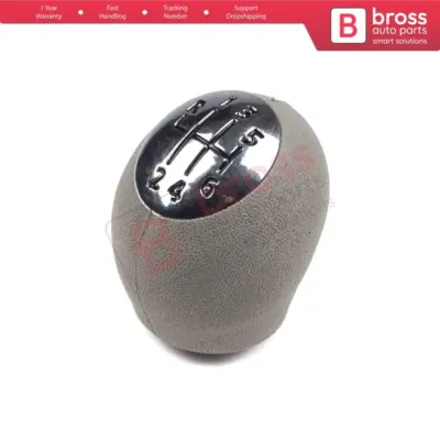 Pomello Cambio 6 Marce Cromato Grigio 328650024r per Renault Dacia Nissan Opel