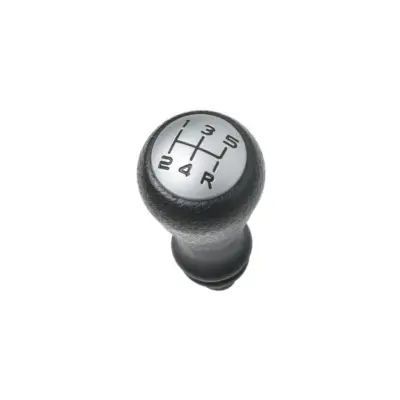 Pomello Cambio Cromato Opaco 5 Marce per Peugeot 106 206 306 406