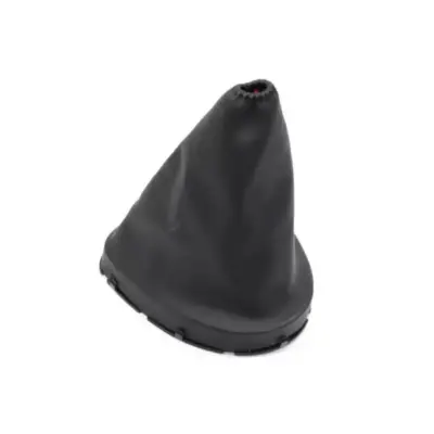 Pomello Cambio Cuffia Nera con Cornice per Nissan Qashqai J10 07-14