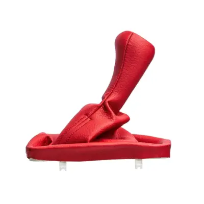 Pomello Cambio e Cuffia - 6 Marce Rosso per BMW Serie 3 E46