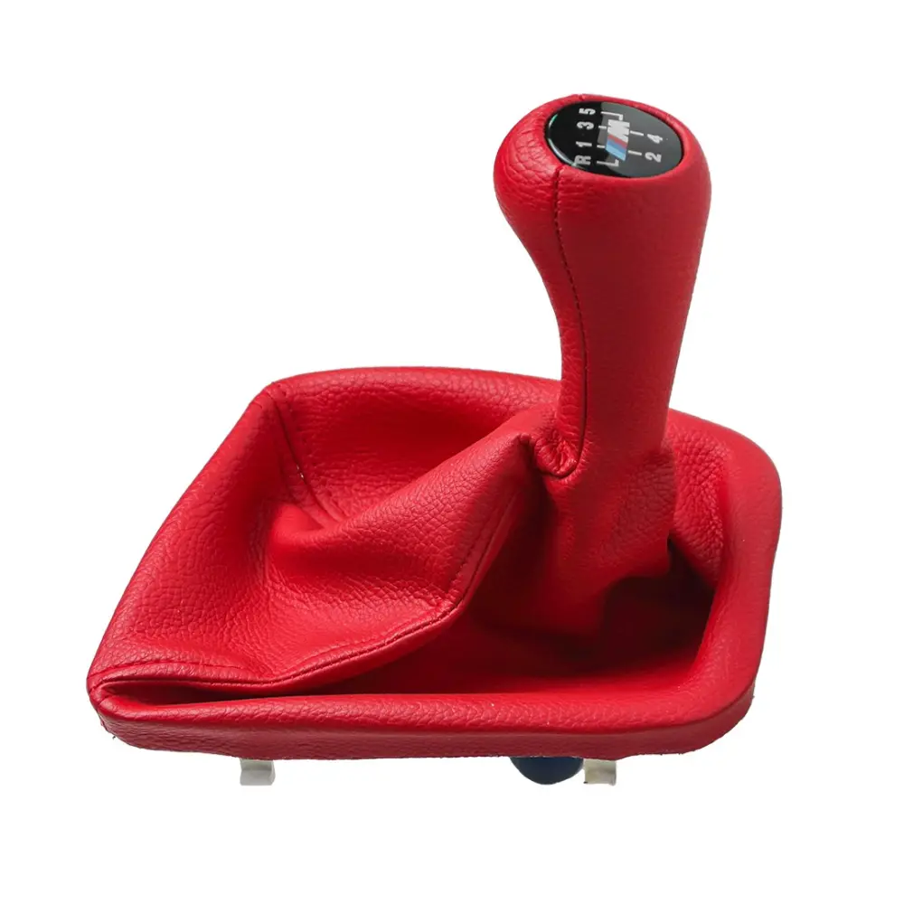 Pomello Cambio e Cuffia Rossa per BMW Serie 3 E46