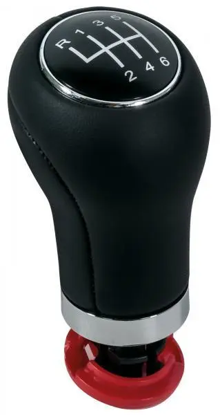 Pomello cambio leva 6 marce in plastica resistente per Audi A4 2000-2007