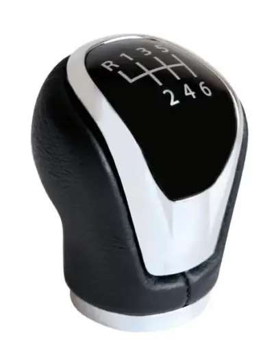 Pomello cambio leva 6 marce in plastica resistente per Nissan Qashqai 2014-2021