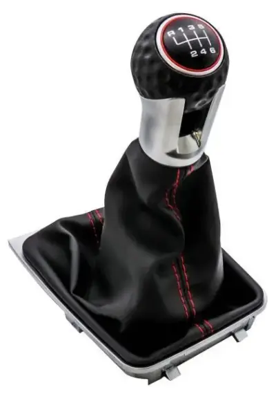 Pomello cambio leva e cuffia per Volkswagen Golf VII dal 2012, GTD, R-Line