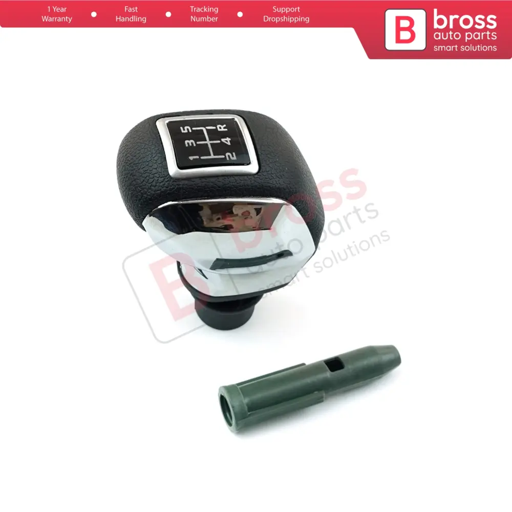 Pomello Cambio Manuale 5 Marce Cromato per Peugeot Citroën 96738471vv