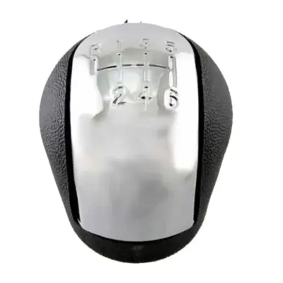 Pomello Cambio Nero/cromo per Opel Vectra C 6 Marce