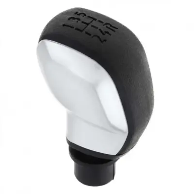 Pomello Cambio Nero/cromo per Peugeot 106 5 Marce