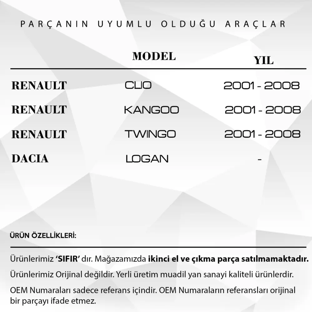 Pomello Cambio per Renault Clio, Kangoo, Twingo, Dacia Logan
