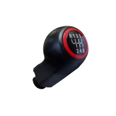 Pomello Cambio Rosso 6 Marce per Opel Astra H, Corsa D