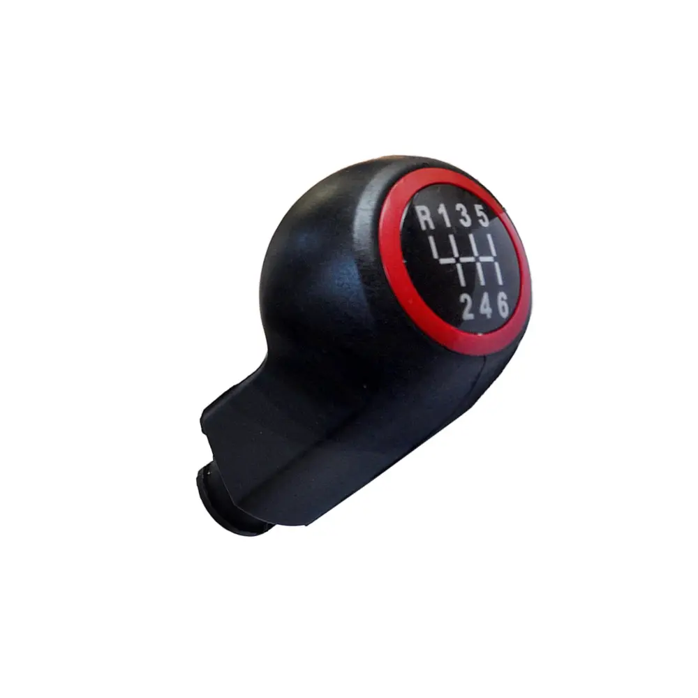Pomello Cambio Rosso 6 Marce per Opel Astra H, Corsa D