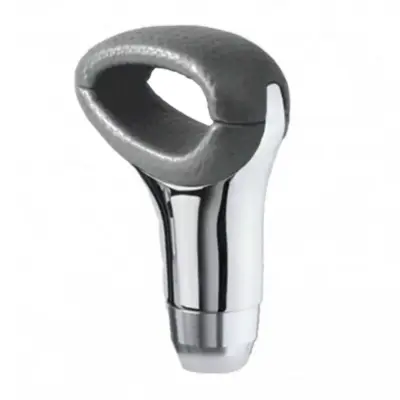 Pomello Cambio Universale Grigio Nichel con Foro Normale Marcia Indietro