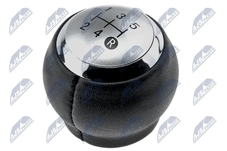 Pomello Leva Cambio 5 Marce Argento per Toyota Auris Avensis Corolla Verso RAV4