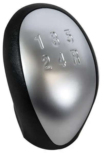 Pomello leva cambio 5 marce in plastica per Lancia Ypsilon II 2003-2011