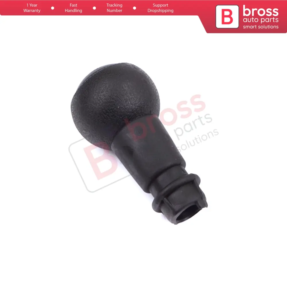 Pomello Leva Cambio 5 Marce Nero per Peugeot Partner Tepee Citroën Berlingo MK2