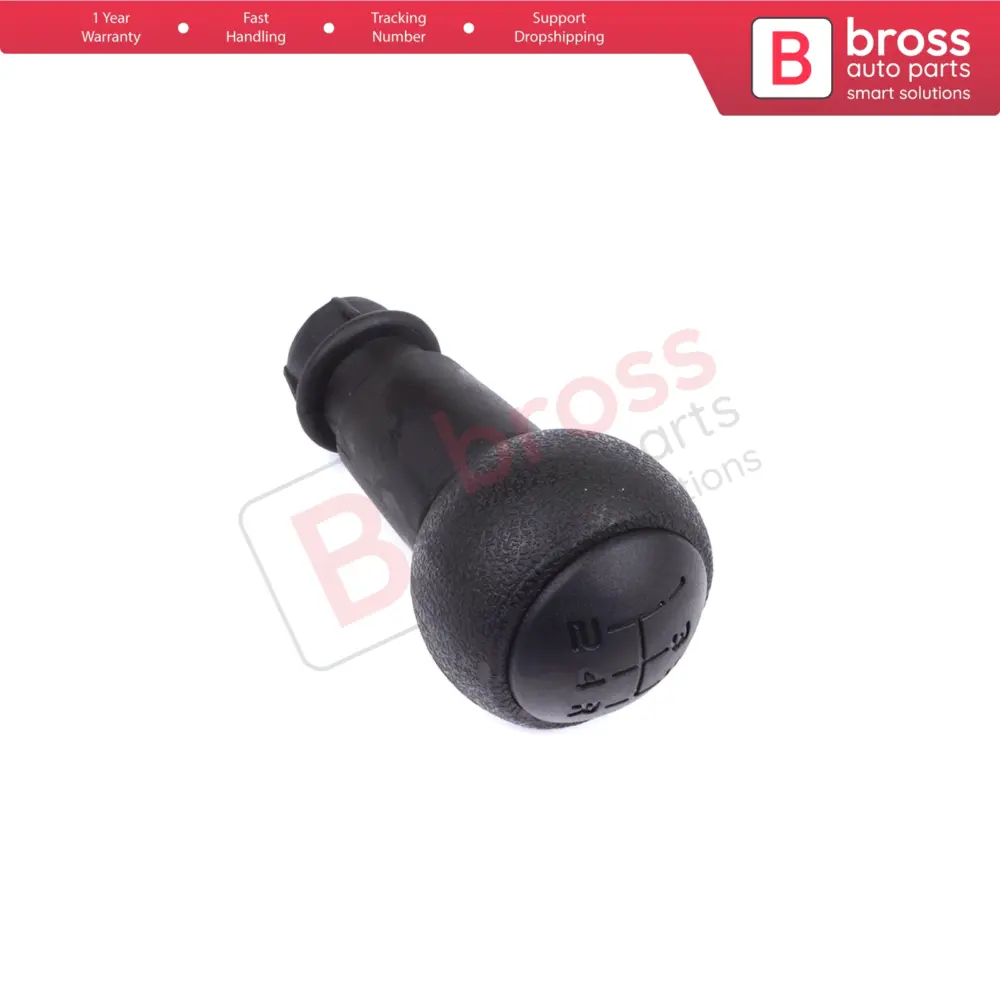 Pomello Leva Cambio 5 Marce Nero per Peugeot Partner Tepee Citroën Berlingo MK2