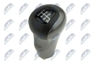 Pomello Leva Cambio 6 Marce Nero per Honda Civic Berlina 5 Porte 2006-2012