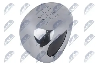 Pomello Leva Cambio 6 Speed Cromato e Nero per Peugeot Rcz 2010