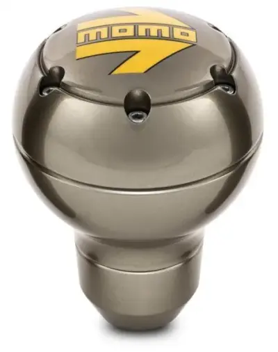 Pomello leva cambio antracite lucido accessorio auto ricambio ergonomico