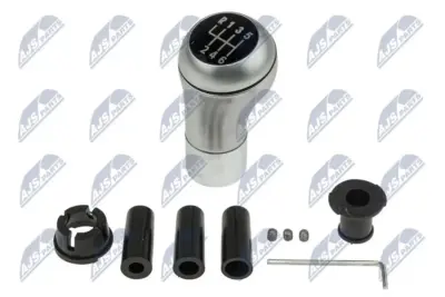 Pomello Leva Cambio Argento Satinato per BMW 1 E81 E82 E87 2004